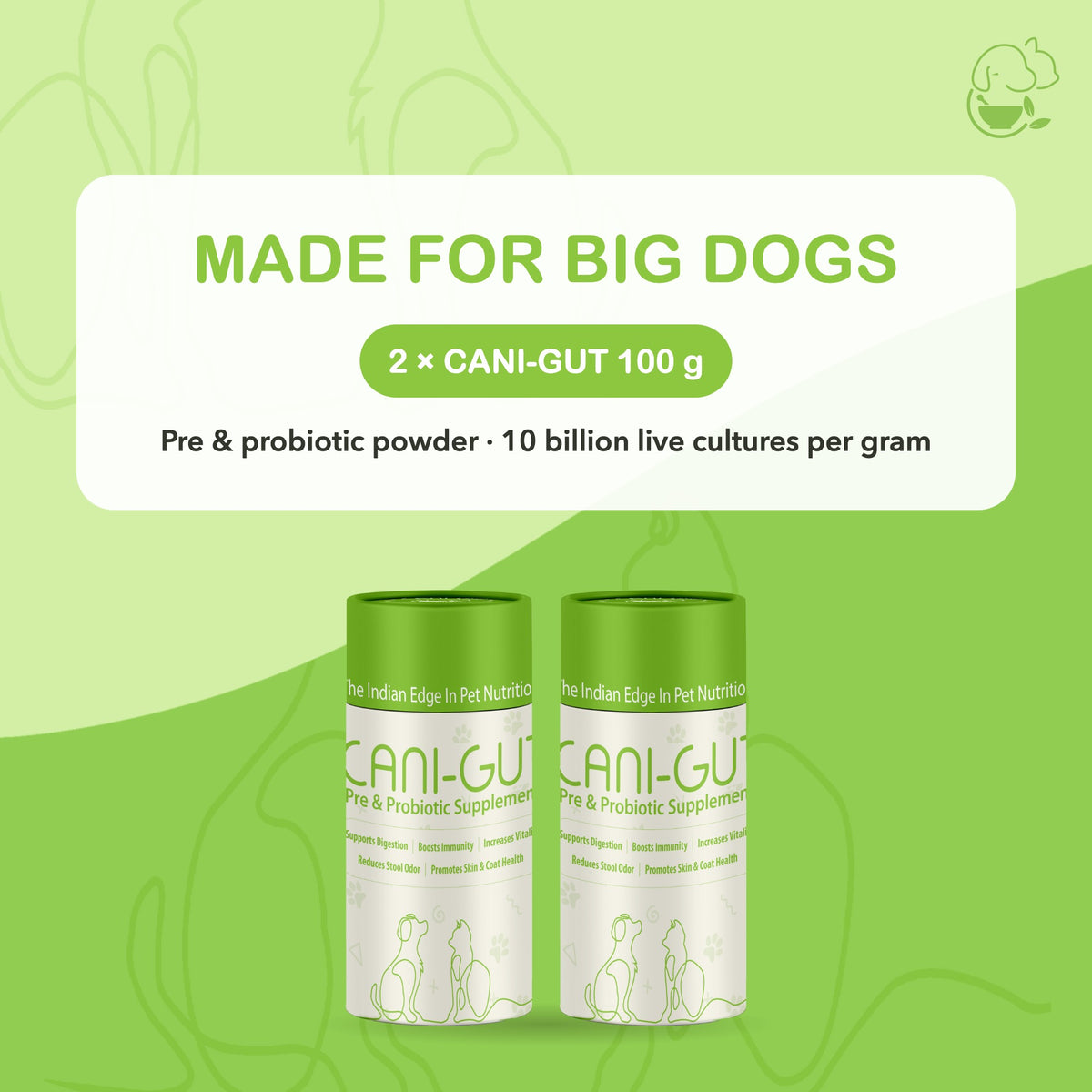 Big Dog Pack: 2 × Cani-Gut